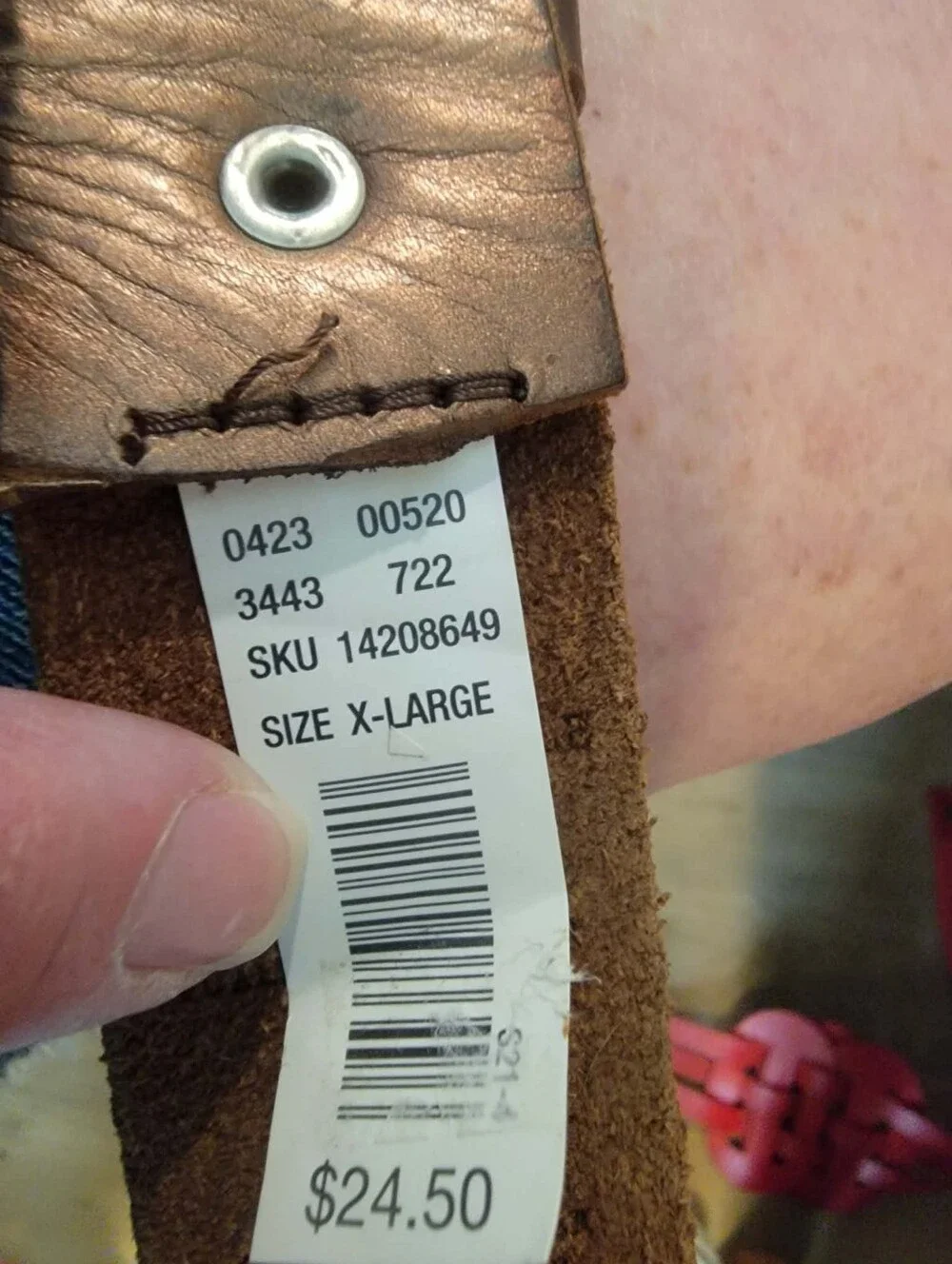 American Eagle Outfitters Size XL Leather Belt